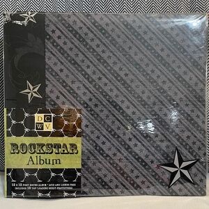 NWT DCWV "Rock Star" 12" x 12" Post Bound Album
